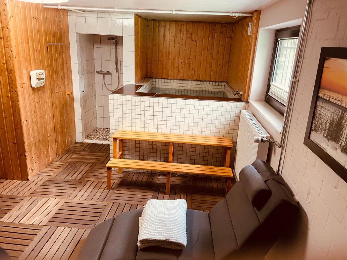 Stylisches Modernes Apartment, Sauna Und Wellness Top Lage Lubbecke Kültér fotó